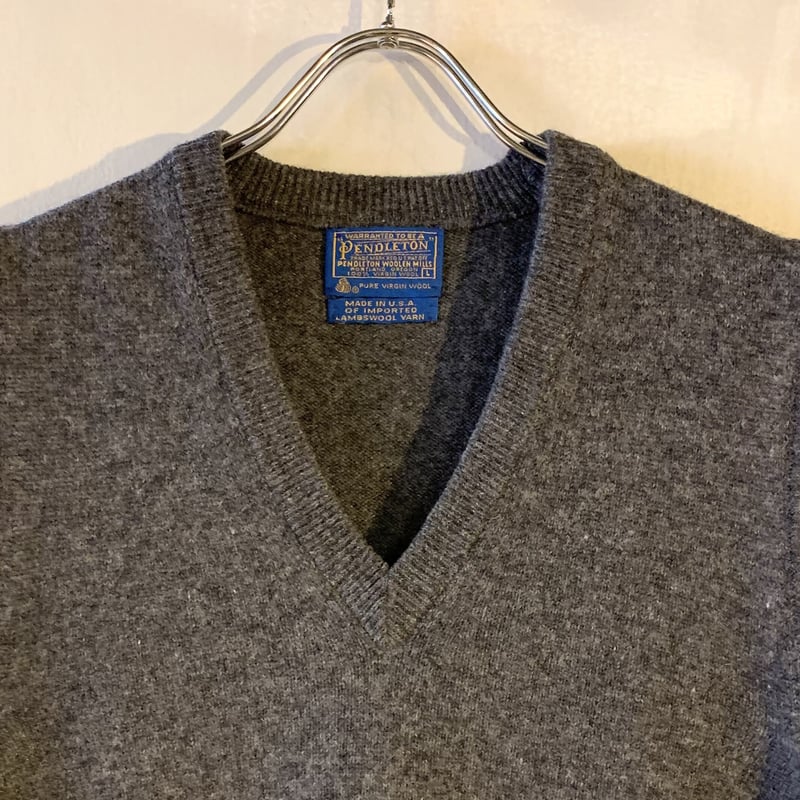 【残り一点】ペンドルトン　70s ベスト　ヴィンテージ　ウールニット　USA製 楽天市場】70年代 USA製 PENDLETON ペンドルトン ケーブルニット