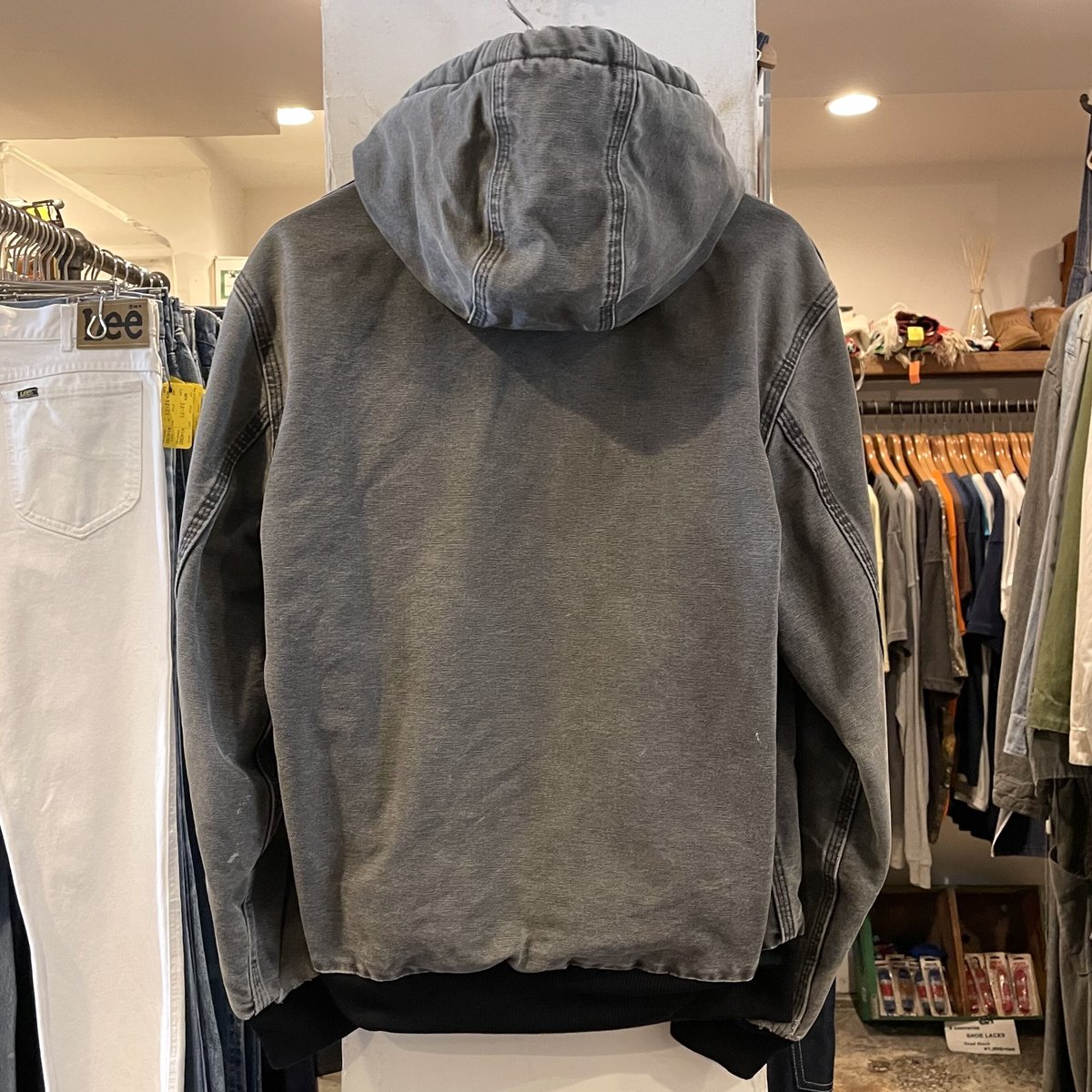 Carhartt アクティブジャケト　ブラック　レディースXXL Carhartt アクティブジャケット ダック地 FOR WOMEN 雰囲気系
