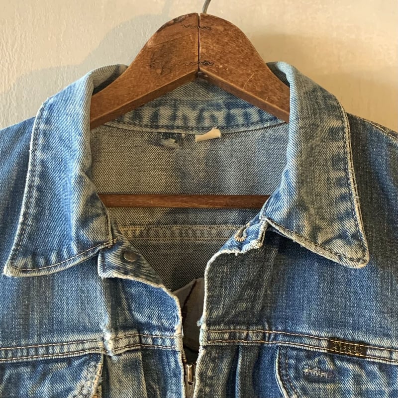 70s Wrngler 24MJZ ラングラー デニムジャケット USA製 鹿 70s Wrngler 24MJZ ラングラー デニムジャケット USA製 鹿