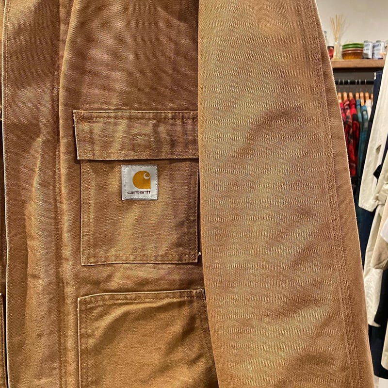 carhartt トラディショナルコート ダック地 ワークジャケット carhartt トラディショナルコート ダック地 ワークジャケット
