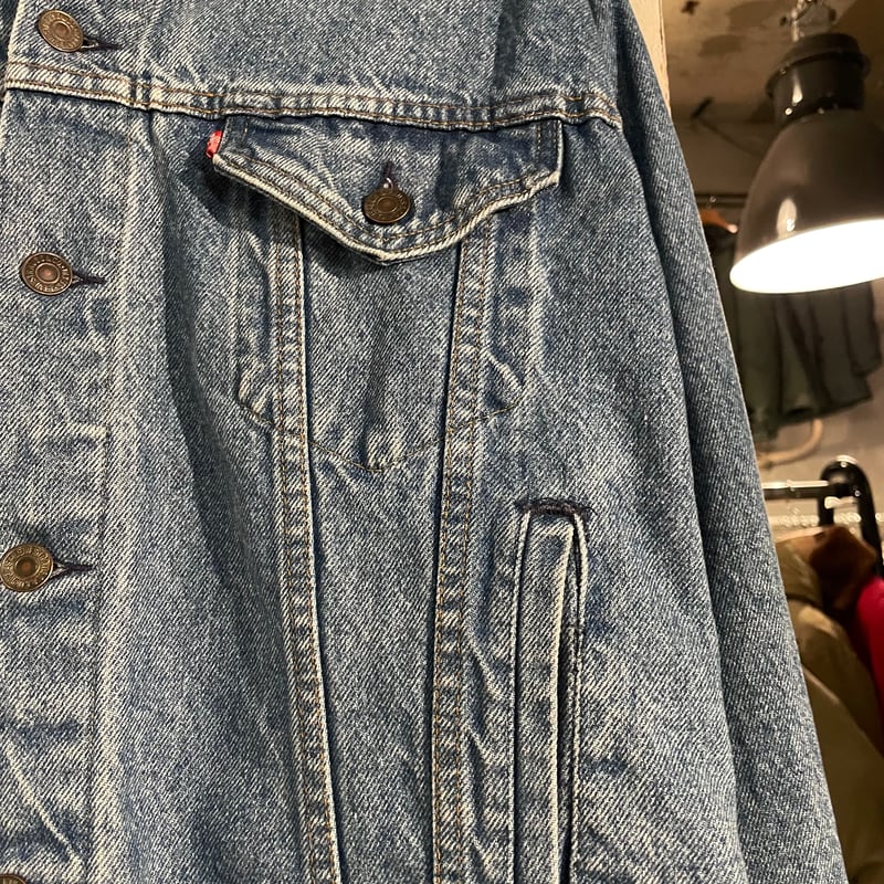 80s Levi's 70507 0214 デニムジャケット USA製 Size L 4ポケ 80s Levi's 70507 0214 デニムジャケット USA製 Size L 4ポケ