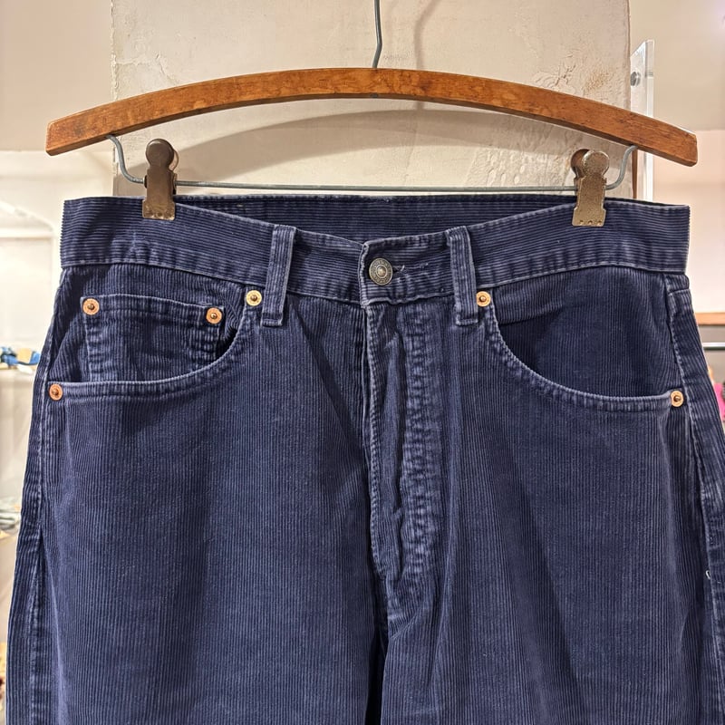 90s Levi's 551 6911 コーデュロイパンツ ユーロ リーバイス ネイビー