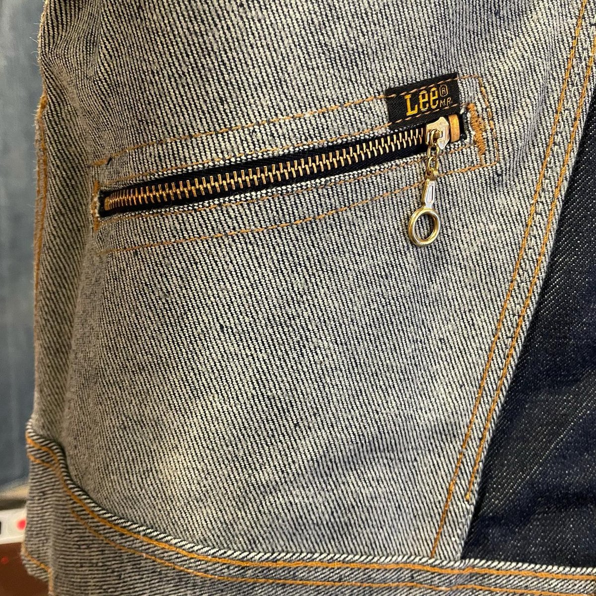 Lee 70s DEAD STOCK リバーシブル デニムジャケット リー (S0557 Lee 70s DEAD STOCK リバーシブル デニムジャケット リー (S0557