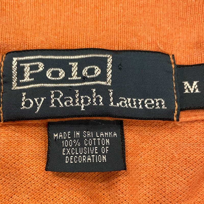 Polo by Ralph Lauren オレンジ ポロシャツ L Polo by Ralph Lauren オレンジ ポロシャツL(16/18) - メルカリ