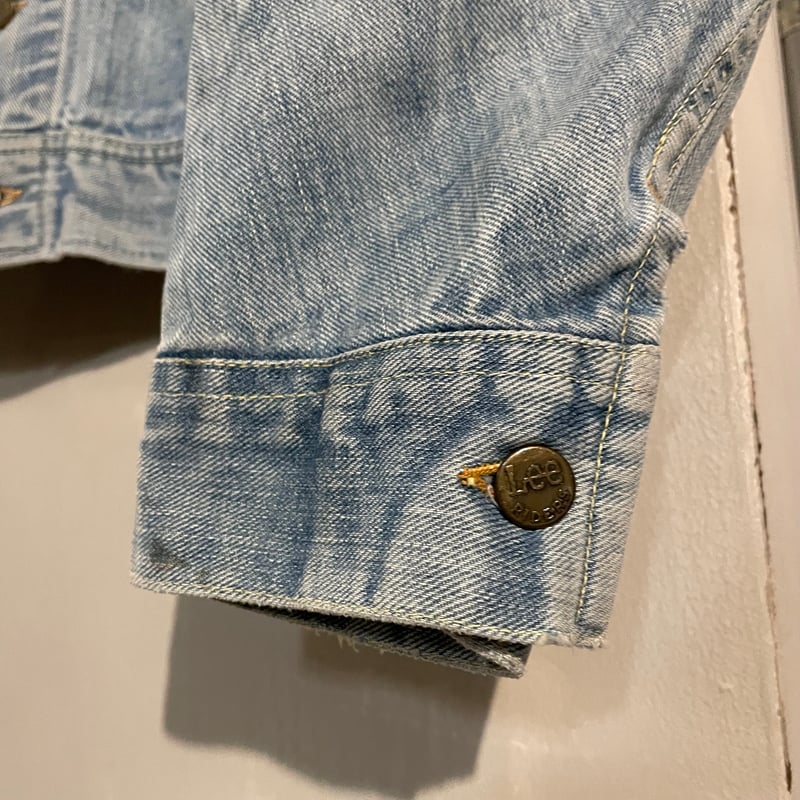 70s Lee 220-J デニムジャケット USA製 Size 48 リー ビッグサイズ 雰