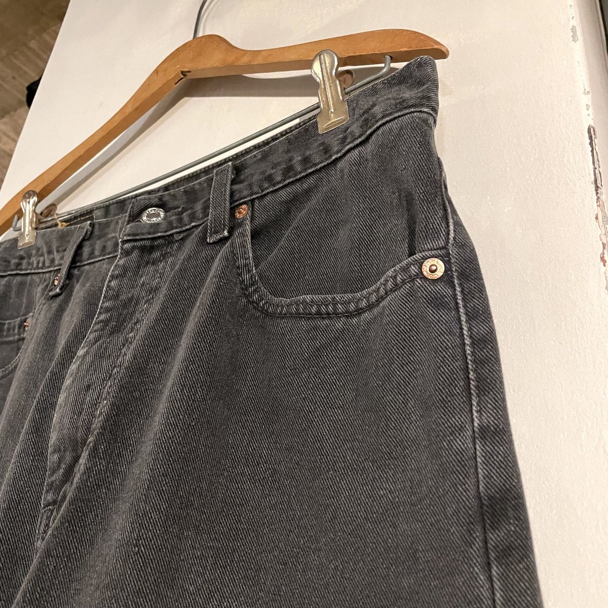 90s Levi's 505 リーバイス ブラックデニムパンツ 32×31 カナダ 90s Levi's 505 リーバイス ブラックデニムパンツ 32×31 カナダ