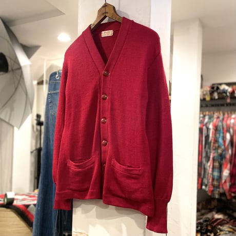 Badger　40s-　Vintage Lettered Cardigan　ヴィンテージレタードカーディガン　(S0799)