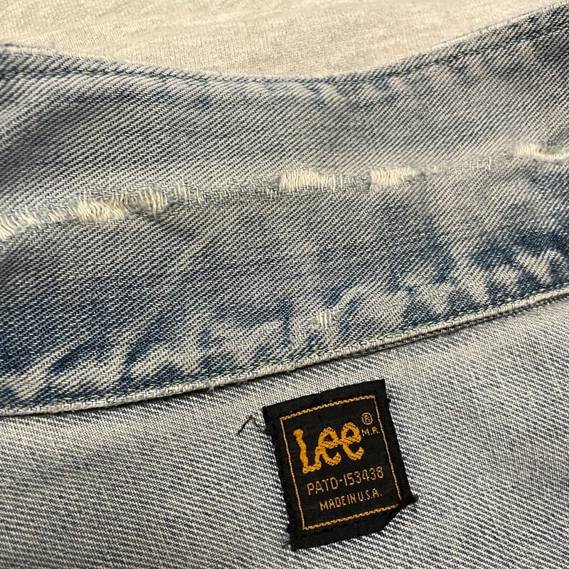 Lee デニムジャケット 70s アメリカ製 70s Lee 220-J デニムジャケット USA製 Size 40 (S4049) | DUFF