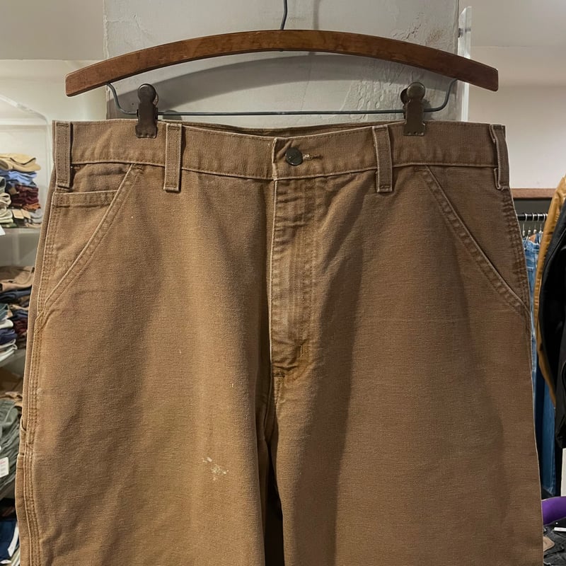 carhartt ダック地 ペインターパンツ カーハート ブラウン 34×35