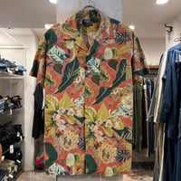 Polo by Ralph Lauren　S/S オープンカラーシャツ　VINTAGE CALDWELL　Size L　ポロ ラルフローレン　ハワイアンシャツ　(S5620)