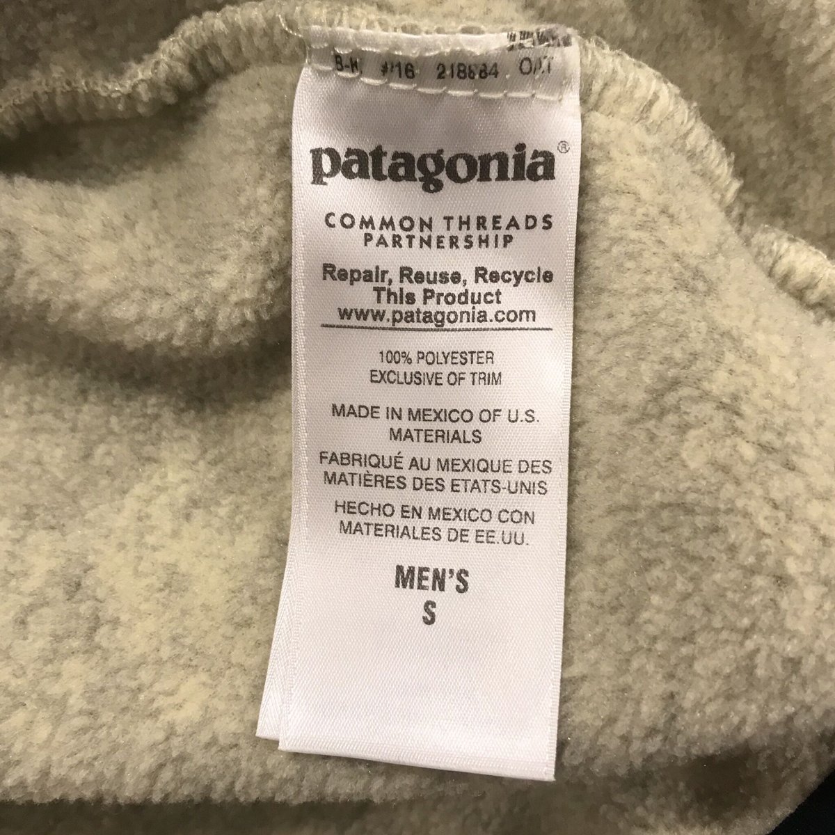 PatagoniaサイズS patagonia シンチラスナップT Sサイズ パタゴニア | DUFF