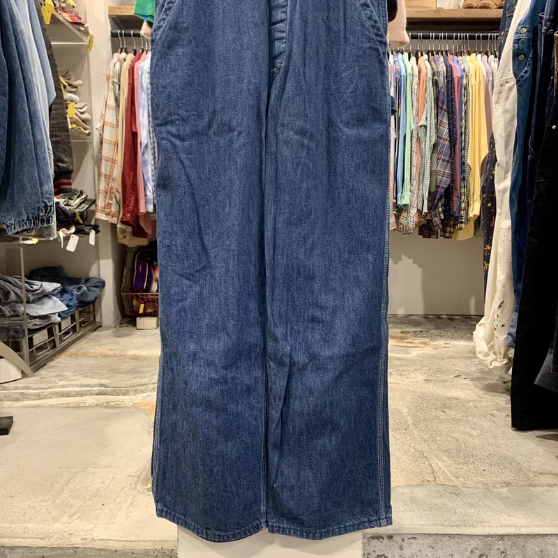 60s WASHINGTON DEE CEE VINTAGE オーバーオール USA製 濃紺 60s WASHINGTON DEE CEE VINTAGE オーバーオール USA製 濃紺