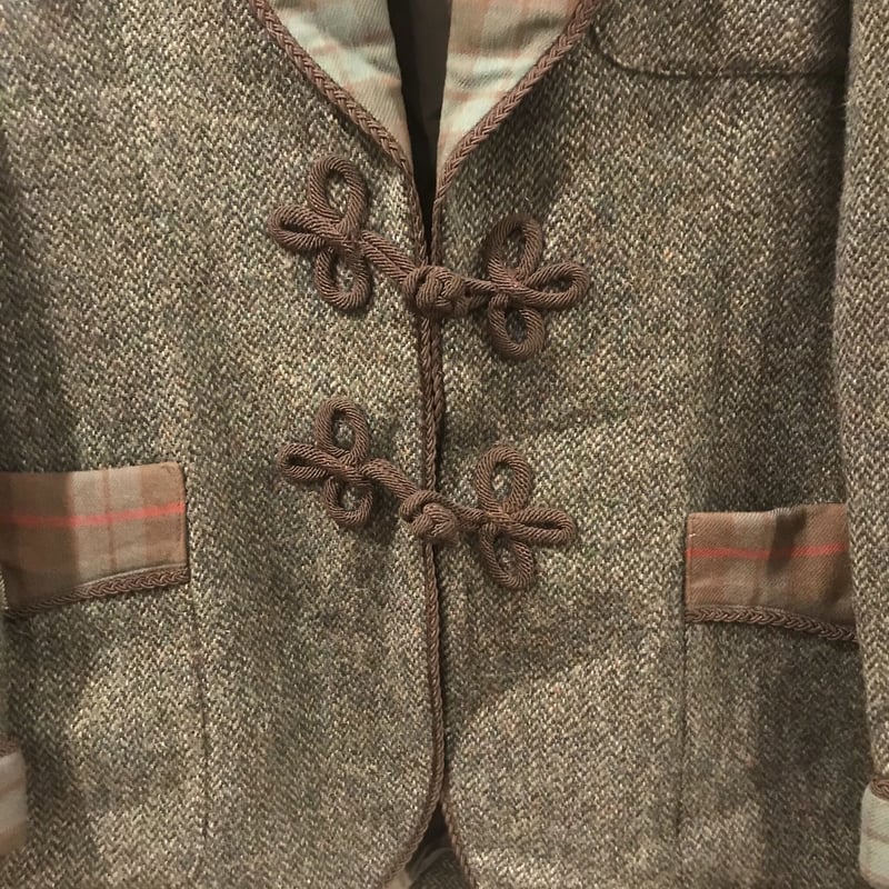'USA 80s ヴィンテージ アメリカ テーラードジャケット スモーキング 珍 Special】20's~30's Vintage Smoking Jacket 1920年代 20年代