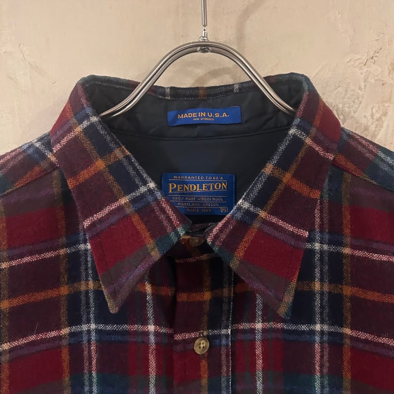 PENDLETON ウールチェックシャツ ペンドルトン Size XL USA製 PENDLETON ウールチェックシャツ ペンドルトン Size XL USA製