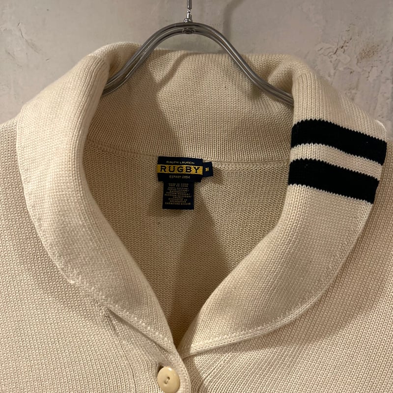 RUGBY RALPH LASUREN ショールカラーカーディガン ラグビー RUGBY RALPH LASUREN ショールカラーカーディガン ラグビー
