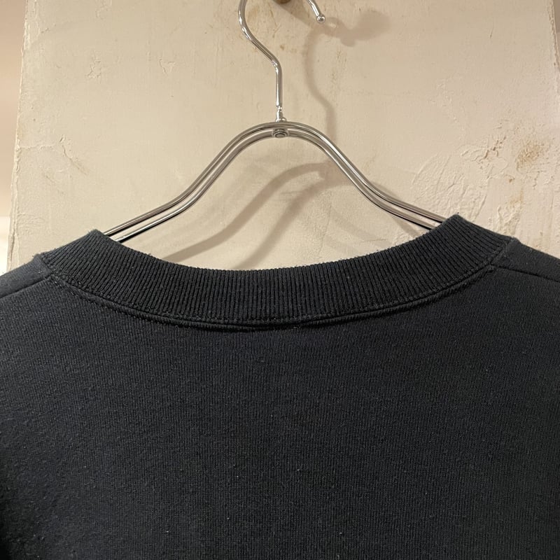 90s BVD L/S スウェットシャツ ブラック 無地 USA製 (S1613) | DUFF