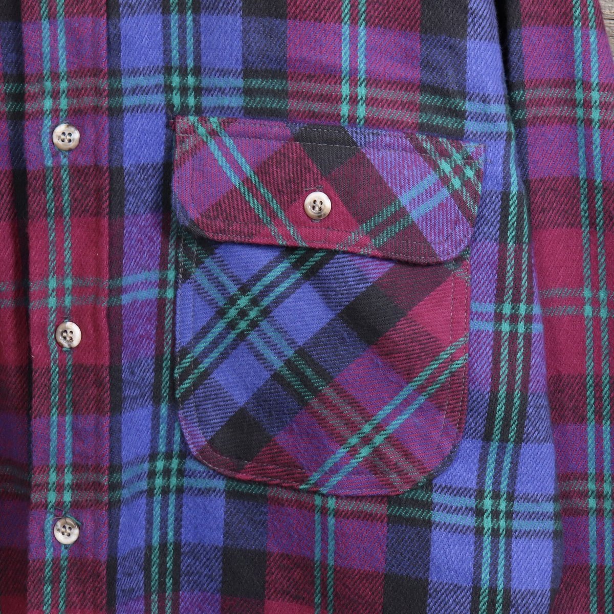 MIGHTY-MAC ヘビネルシャツ 2XL 青黒チェック MIGHTY-MAC ヘビネルシャツ 2XL 青黒チェック - メルカリ