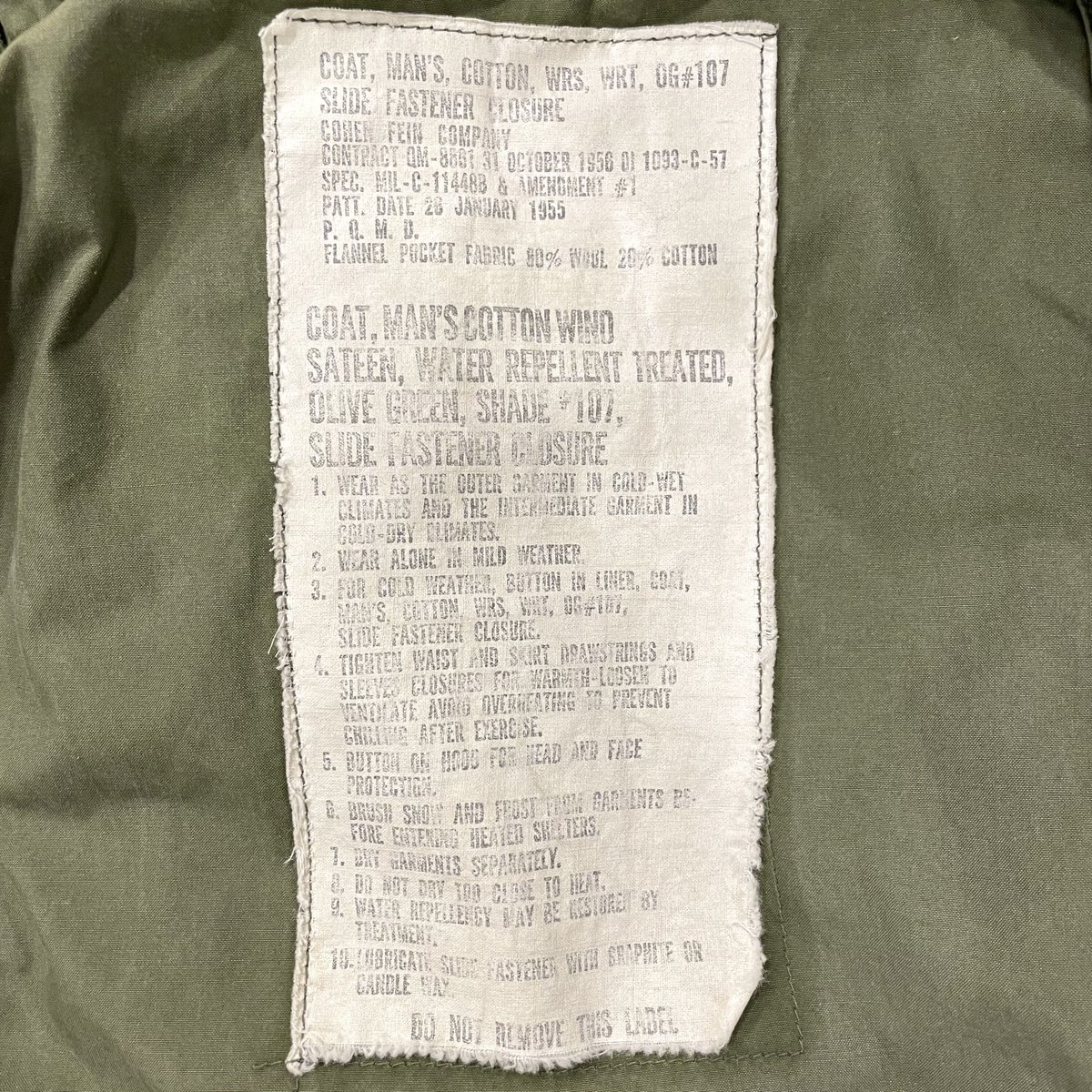 50s US ARMY M-51 Field Jacket フィールドジャケット TALON