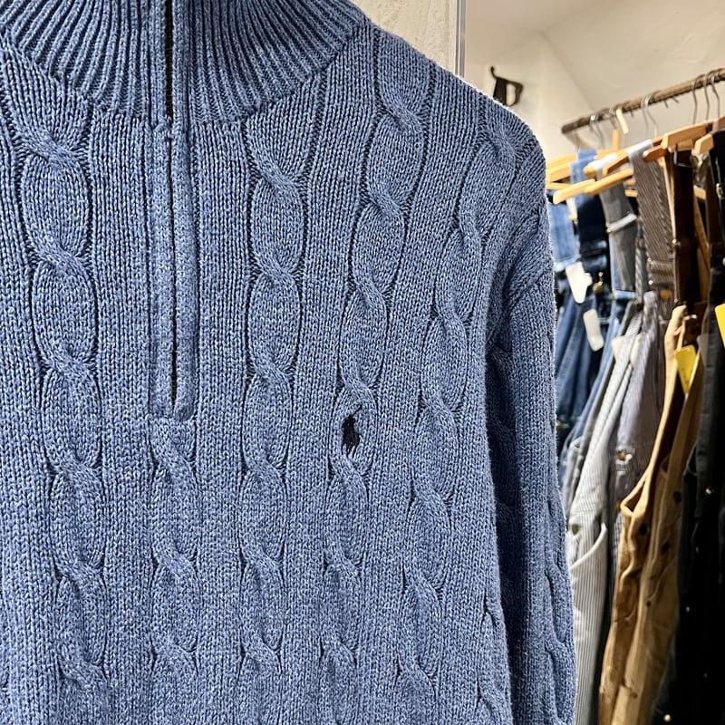 POLO Ralph Lauren ハーフジップケーブルニット ラルフローレン POLO Ralph Lauren ハーフジップケーブルニット ラルフローレン