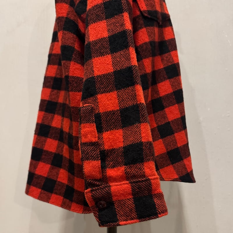 50s Woolrich L/S Vintage Wool Shirt USA製 ヴィンテージ