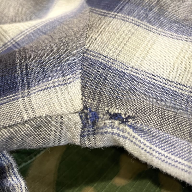 70s bellmont レーヨン シャツ ボックス フランネル 検 60s 古着 60s Penneys Towncraft マチ付 バッファロー チェック