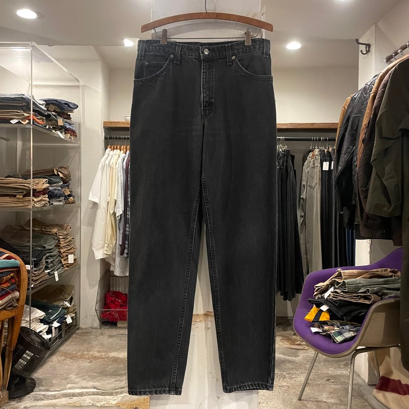 90s Levi's 550 4159 リーバイス ブラックデニムパンツ 31×32 90s Levi's 550 4159 リーバイス ブラックデニムパンツ 31×32
