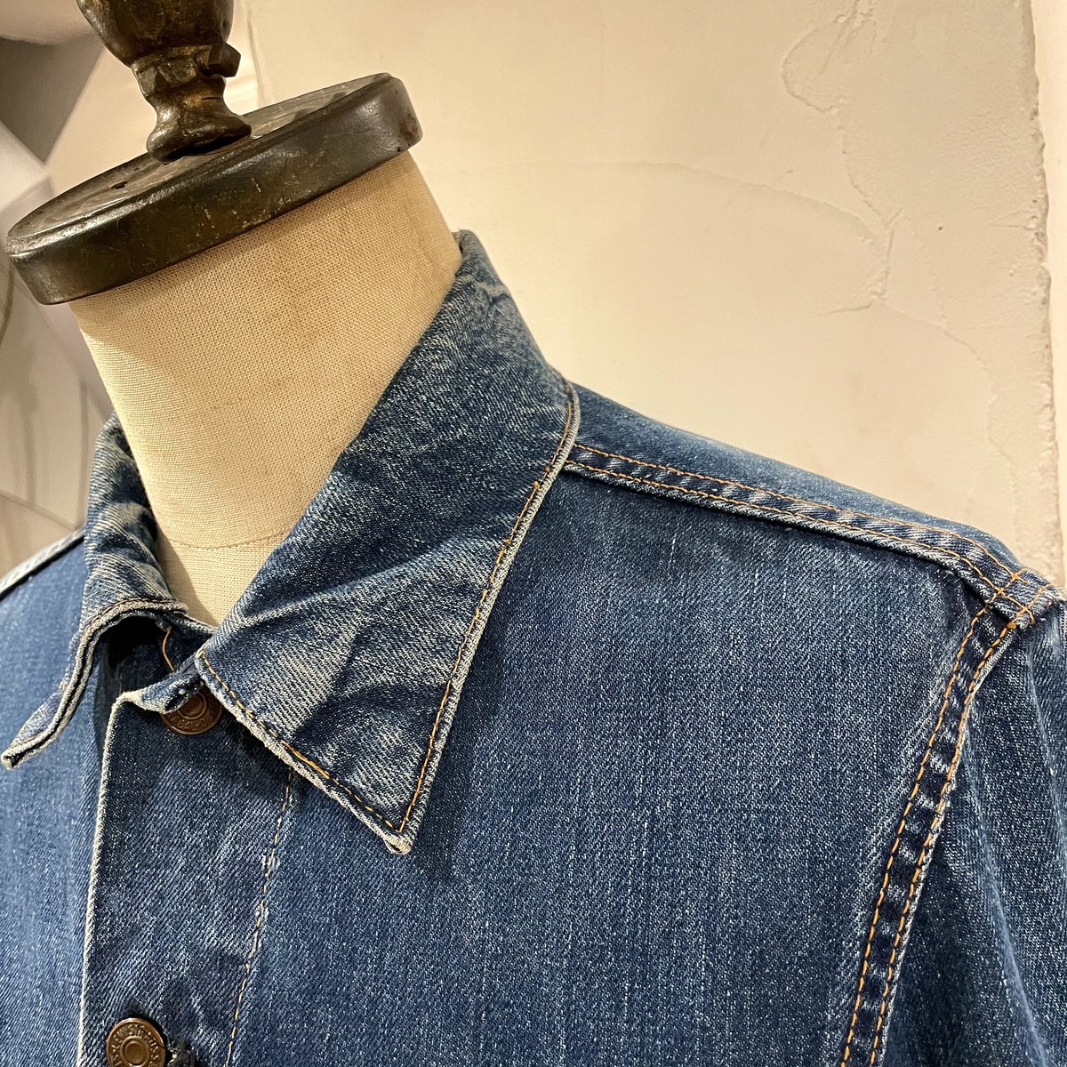 Levis 71205 Big E 60s デニムジャケット ロング丈 小パッチ 不 Levis 71205 Big E 60s デニムジャケット ロング丈 小パッチ 不