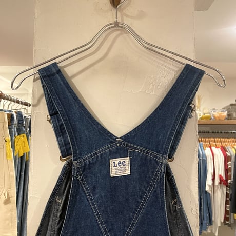 Lee　オーバーオール　Jelt Denim　ユニオンチケット　USA製　70s　(S1047)