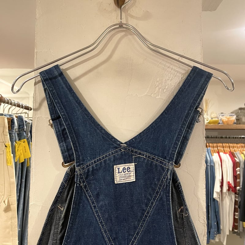 Lee オーバーオール Jelt Denim ユニオンチケット USA製 70s (S1047...