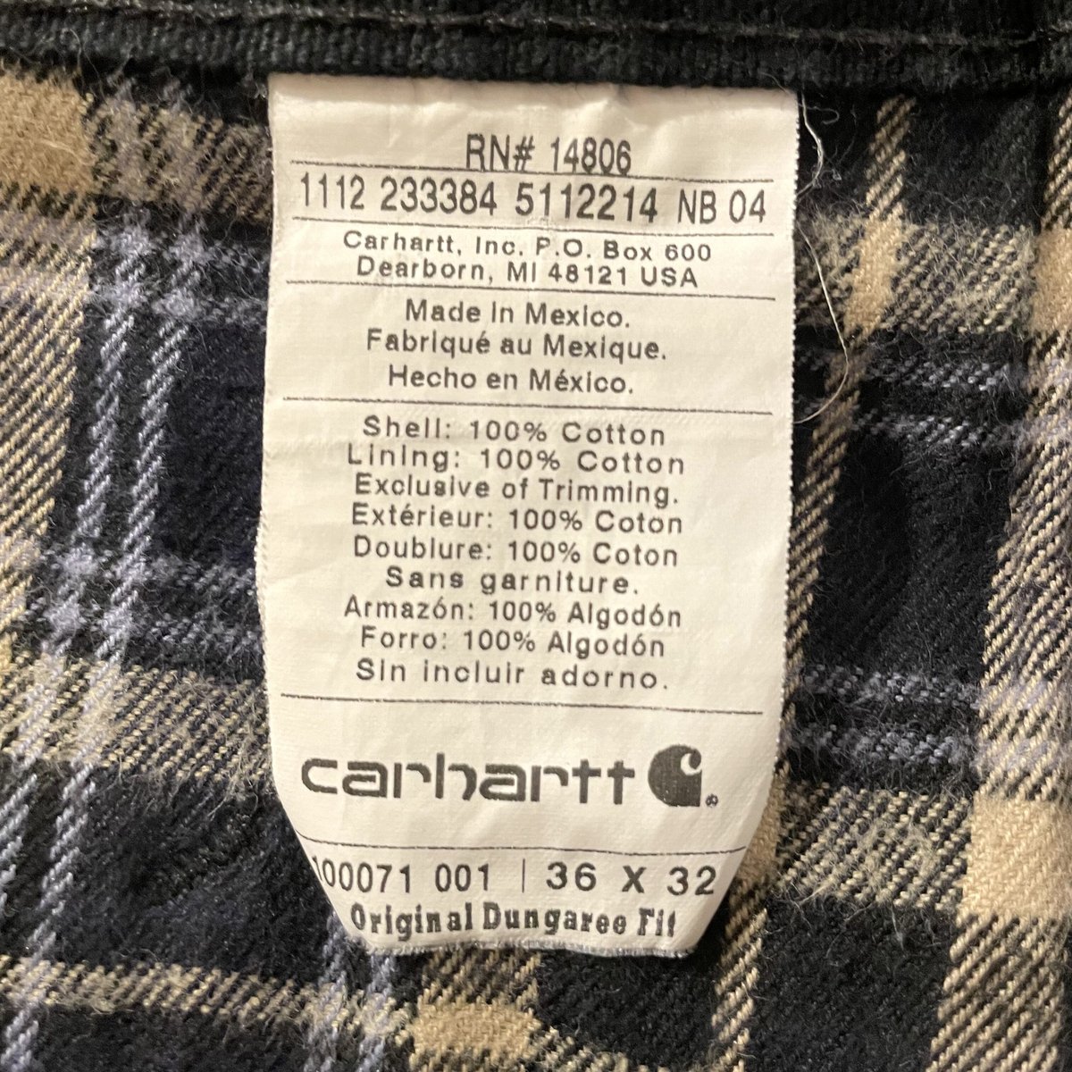Carhartt ダック地 ペインターパンツ ダブルニー ブラック 裏地 Carhartt ダック地 ペインターパンツ ダブルニー ブラック 裏地
