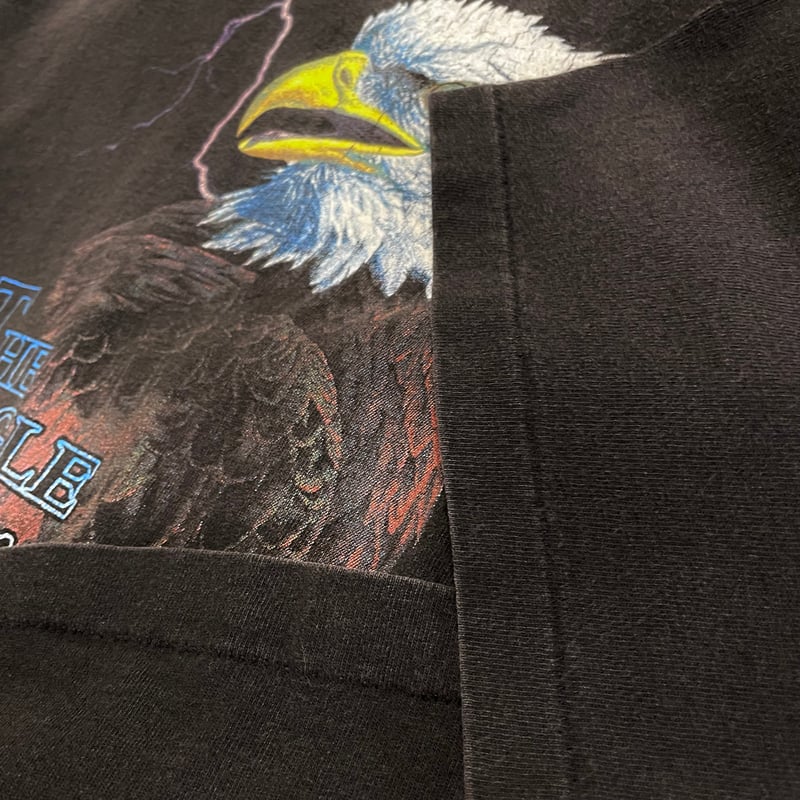 90s HARLEY-DAVIDSON S/S Tシャツ ハーレーT サンダー USA製 Si