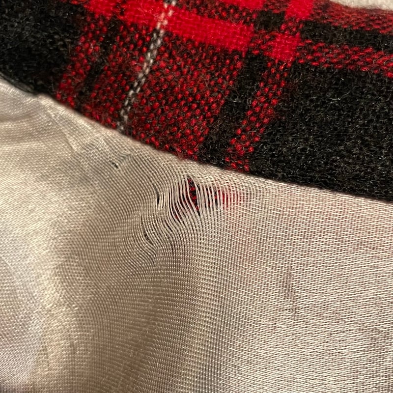 60s PILGRIM L/S VINTAGE WOOL SHIRT Size L オープンカ