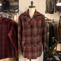 Lee 70s ワークジャケット TALONジップ 紺 ポリエステルxコットン