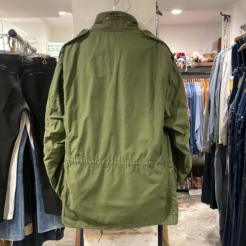 70s US ARMY M-65 Field Jacket 3rdタイプ ブラスジップ M65...