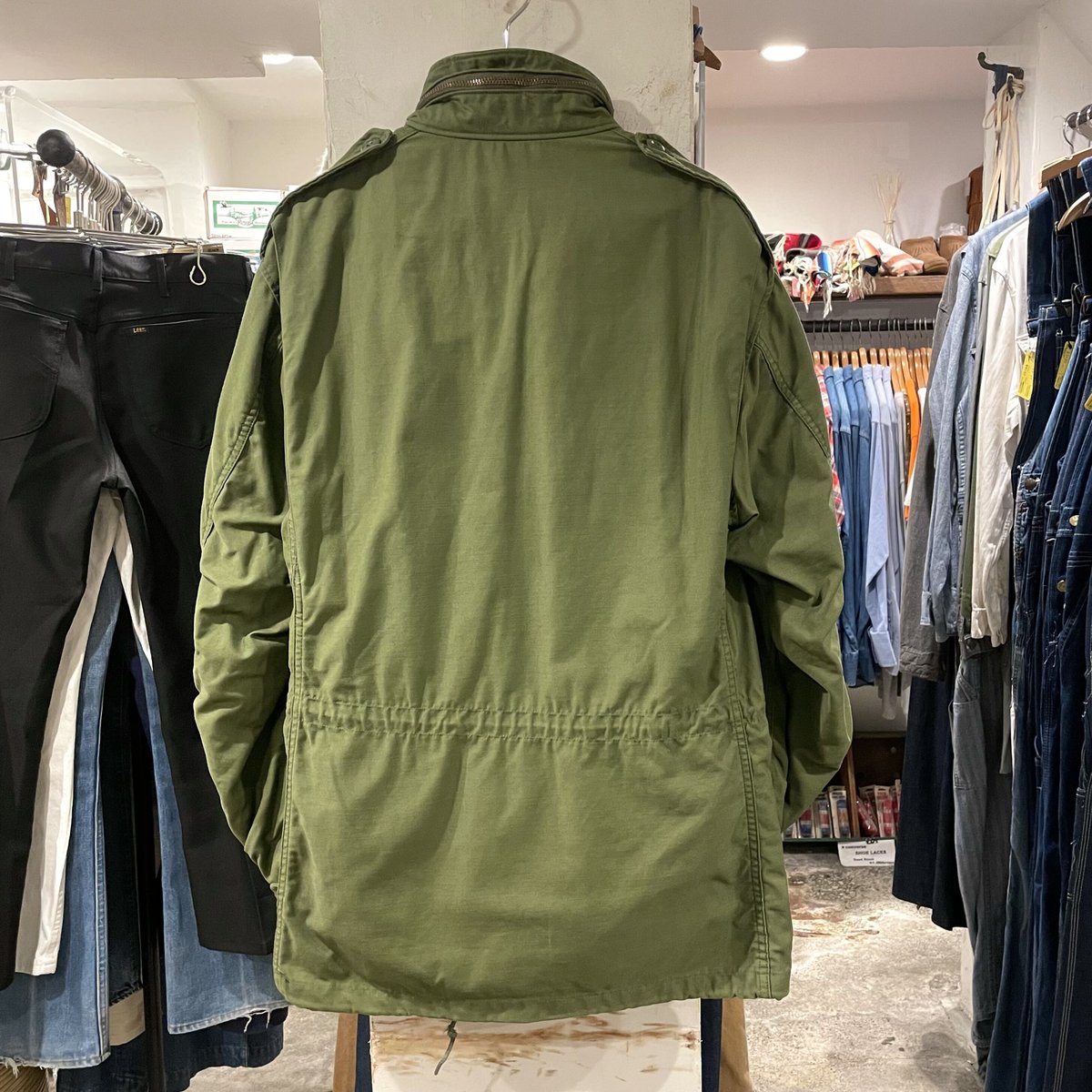 70s US ARMY M-65 Field Jacket 3rdタイプ ブラスジップ M65