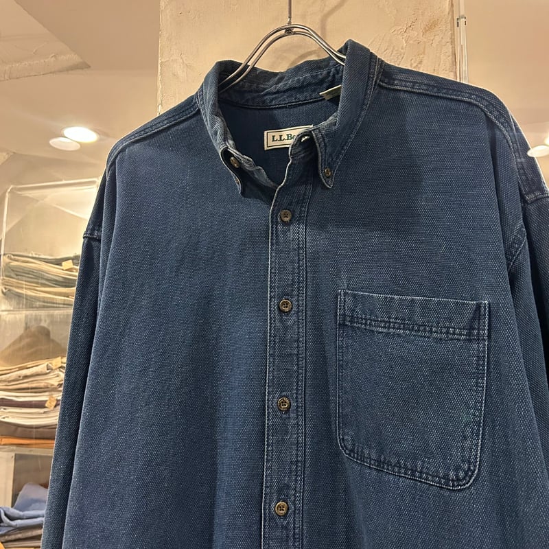 L.L.Bean L/S ボタンダウンシャツ エルエルビーン コットンシャツ 