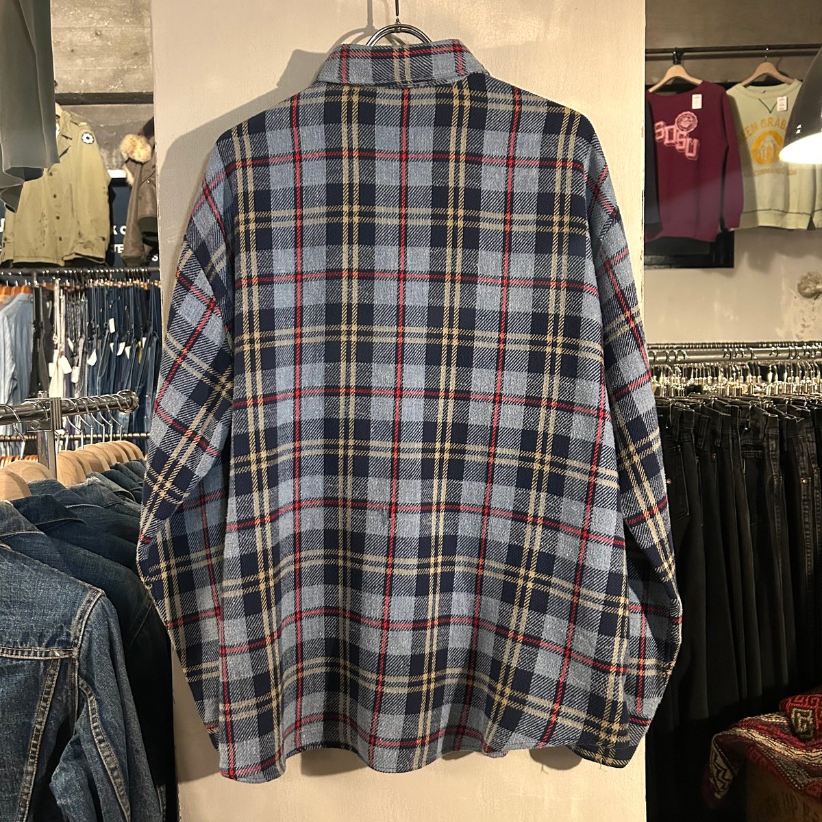 s 70s 単色タグ BIG MAC ネルシャツ USA製 XL 70s BIG MAC L/S ネルシャツ Size M 単色タグ ビッグマック