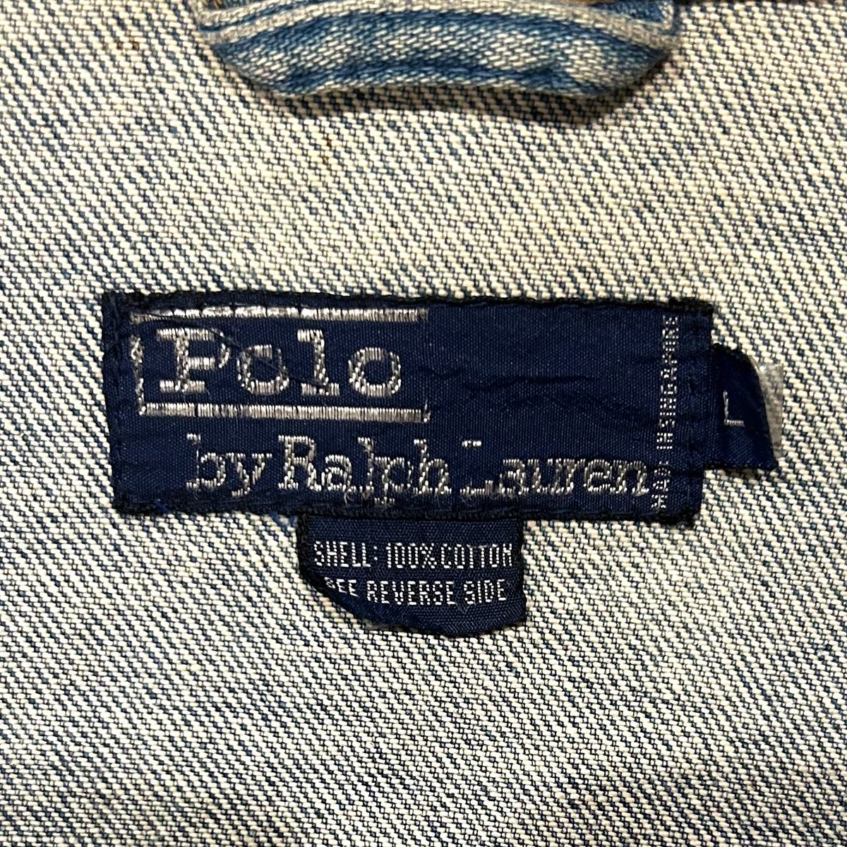 Polo by Ralph Lauren ファイヤーマンデニムジャケット ラルフ Polo by Ralph Lauren ファイヤーマンデニムジャケット ラルフ
