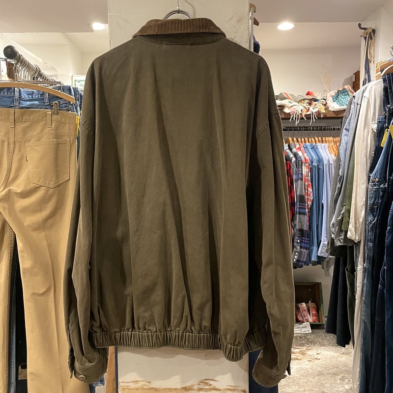 POLO by Ralph Lauren スウィングトップ 襟コーデュロイ ダーク POLO by Ralph Lauren スウィングトップ 襟コーデュロイ ダーク