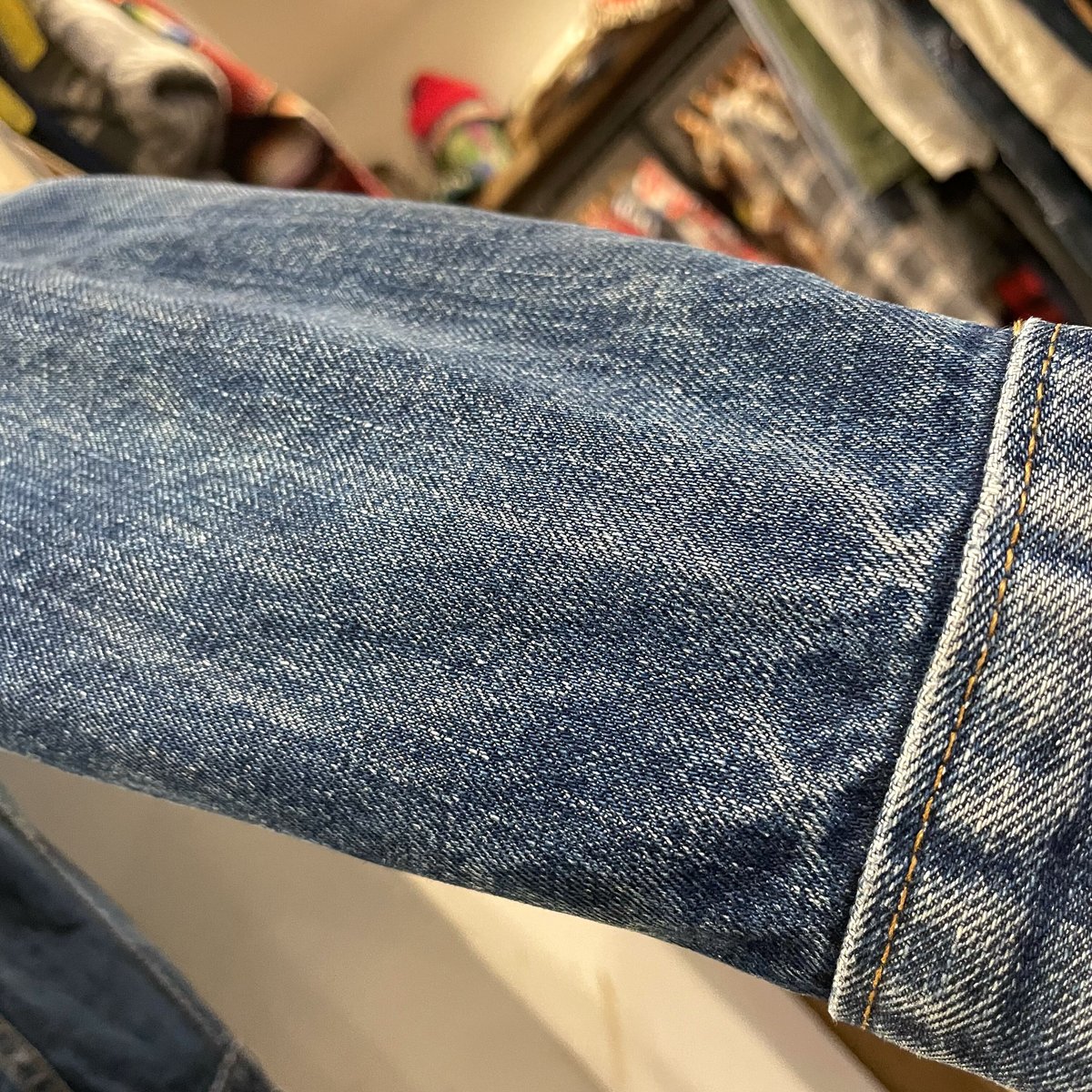 70s Levi's 70505 デニムジャケット ケアタグ スモールe 4th 70s Levi's 70505 デニムジャケット ケアタグ スモールe 4th