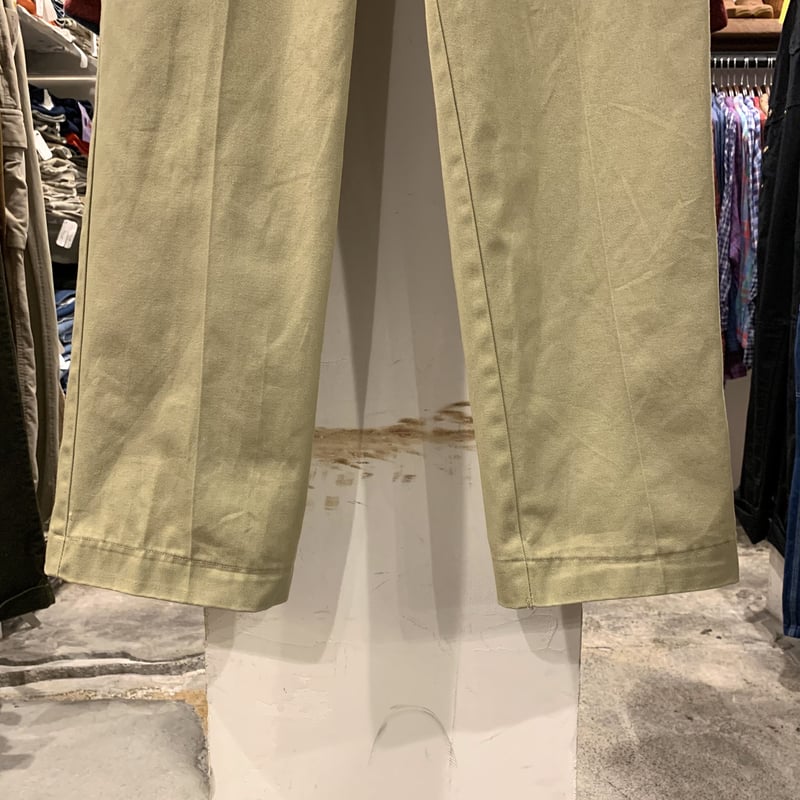 90s Dickies874 ワークパンツ ディッキーズ ベージュ USA製