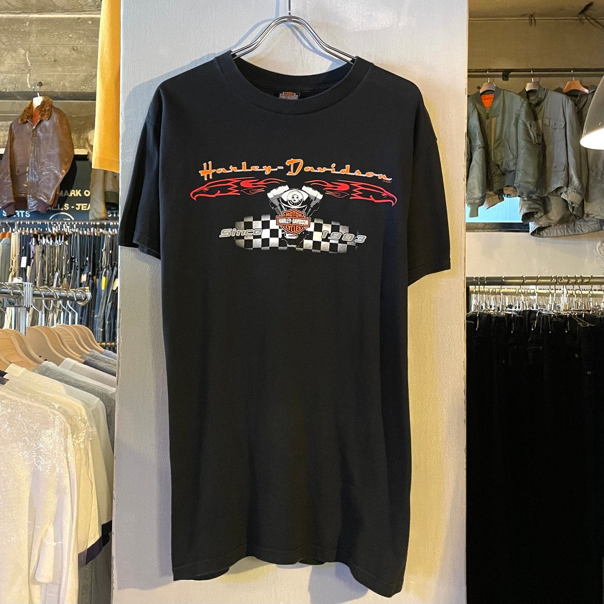 HARLEY-DAVIDSON S/S Tシャツ ハーレーT USA製 Size M 2001 HARLEY-DAVIDSON S/S Tシャツ ハーレーT USA製 Size M 2001