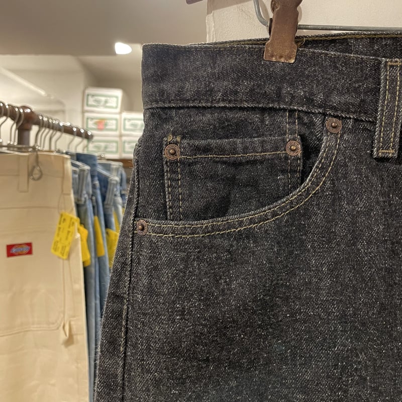 Levi's 501 90年代リーバイス 501 先染めブラックデニムパンツ Levi's 501 90年代リーバイス 501 先染めブラックデニムパンツ