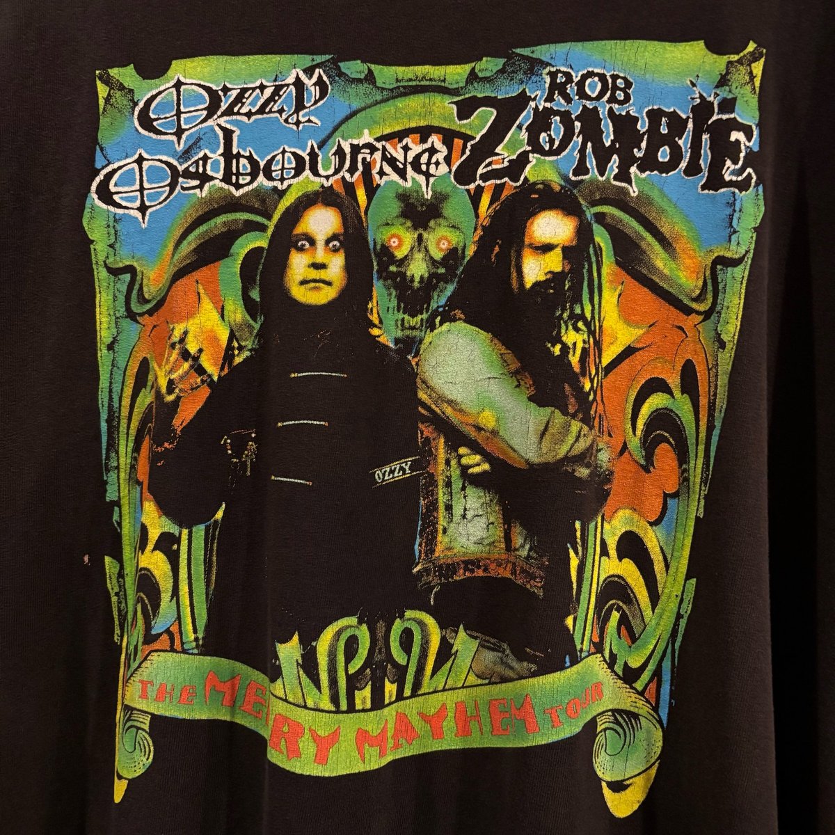 00s All Sport Ozzy Osbourne Rob Zombie N/S バンドT
