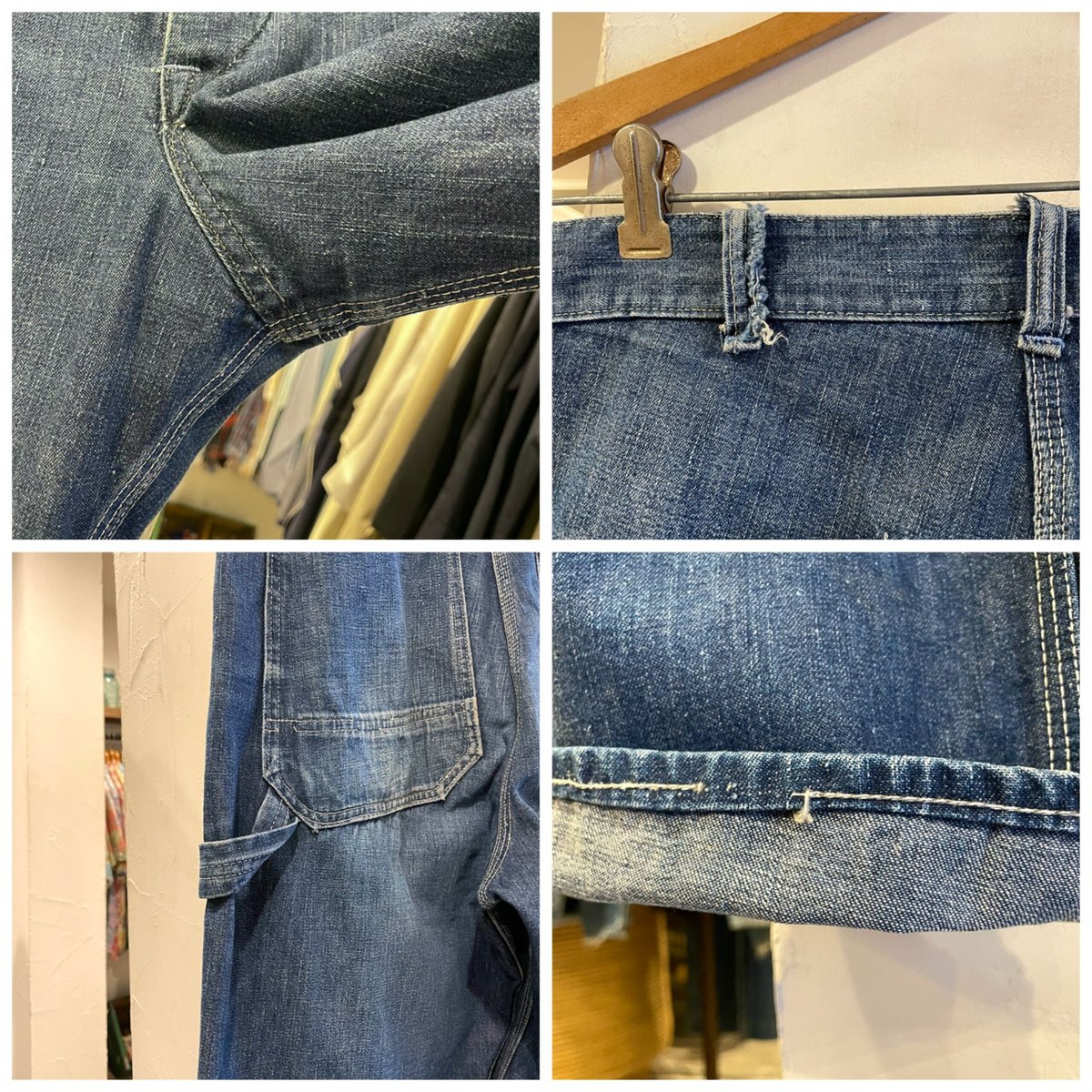 HERCULES ヴィンテージ ペインターパンツ UNION MADE ヘラクレス 50s ( HERCULES ヴィンテージ ペインターパンツ UNION MADE ヘラクレス 50s (