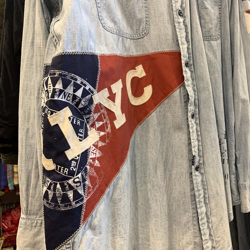 POLO RALPH LAUREN L/Sシャンブレーシャツ ラルフローレン ペナント 
