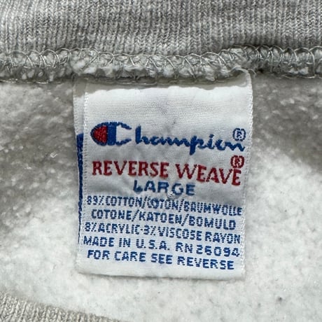 90s　Champion　リバースウィーブ　Reverse Weave　USA製　Size L　UNLV　刺繡タグ　チャンピオン　(S5370)