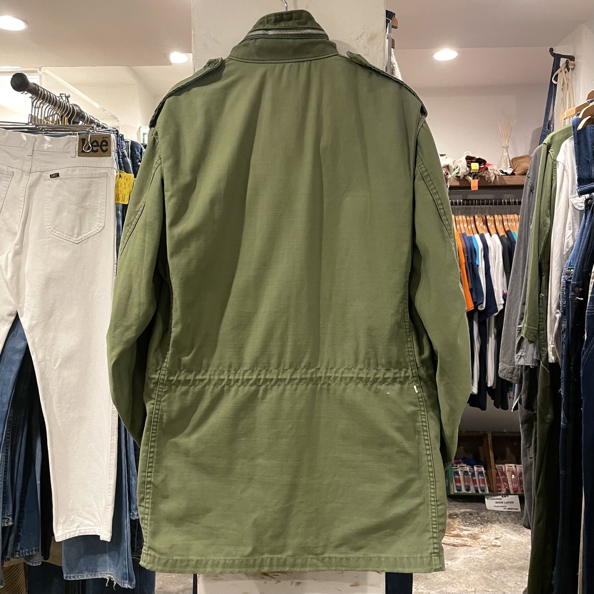 60s US ARMY M-65 Field Jacket 2nd type アルミジップ S