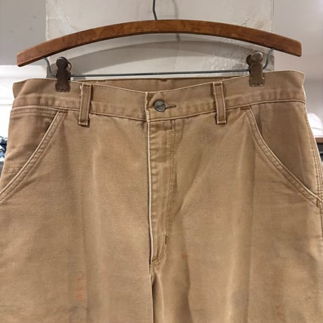 carhartt　ダック地　ペインターパンツ　カーハート　ブラウン　雰囲気系　32×31　(S5443)