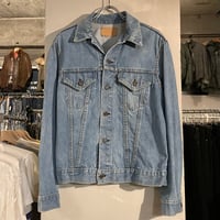 70s　Levi’s 70505　Big E　4th Type　USA製　Size 42相当　リーバイス　デニムジャケット　(S4421)